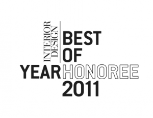 Interior Design Best of Year 2011 Honoree award