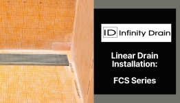 Flange with Schluter-Kerdi (FCS) Install