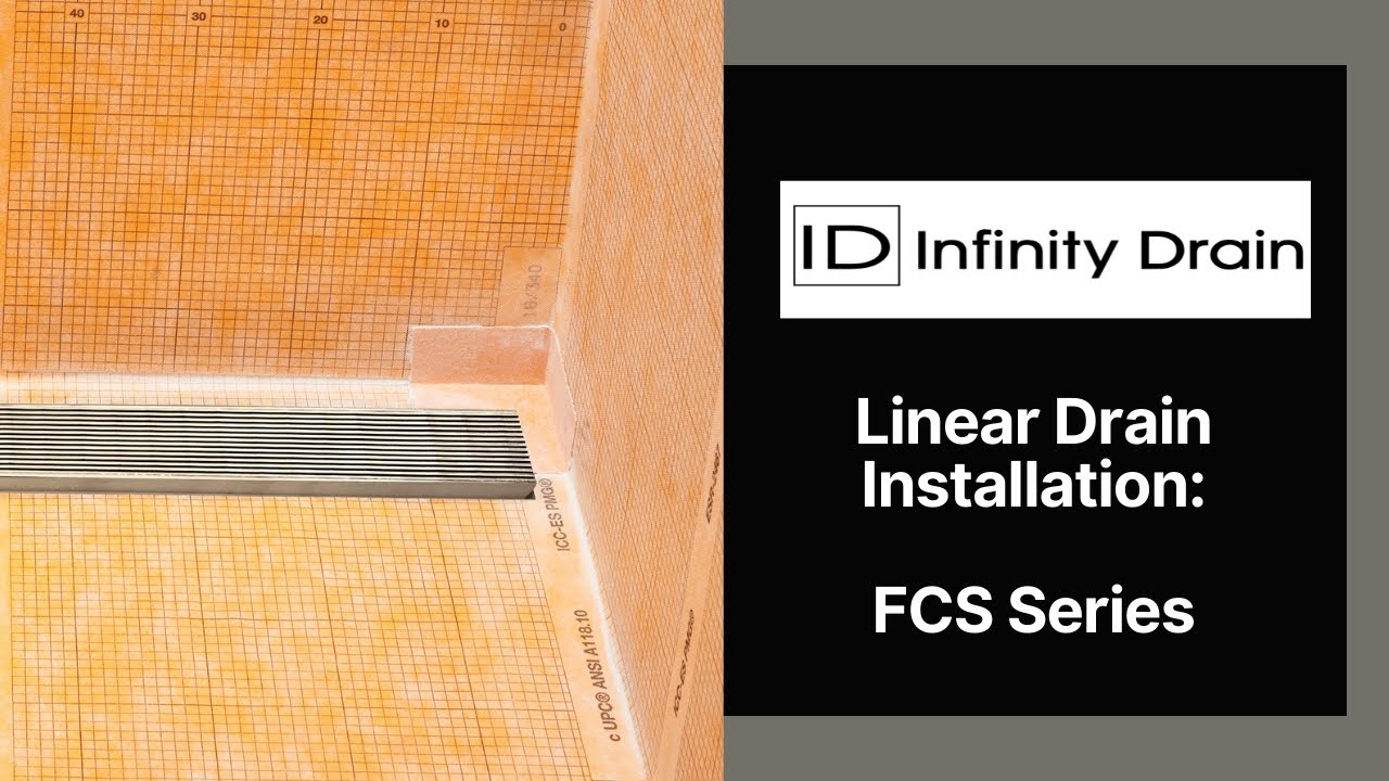 Flange with Schluter-Kerdi (FCS) Install