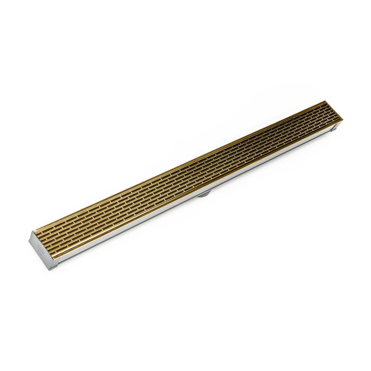 Offset Slotted – 2.5″ Wide Polished Gold