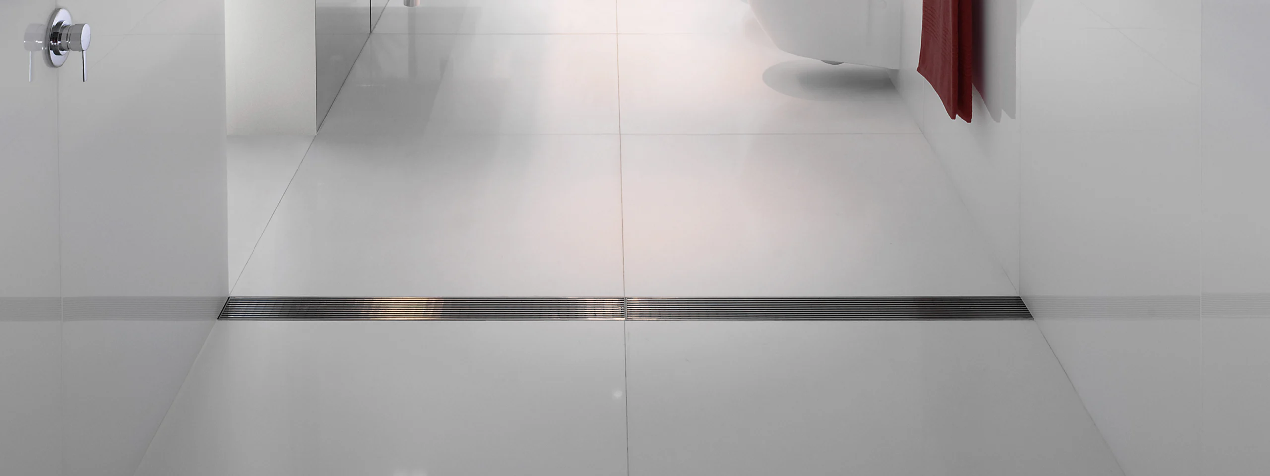 Infinity Drain — Linear Drains — Installation Series — FL