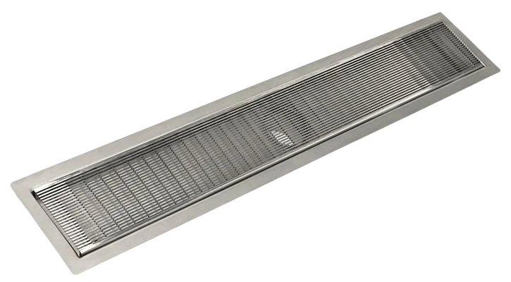 Infinity Drain—Linear Drains—Fixed Flange—ffas-100-SS 1