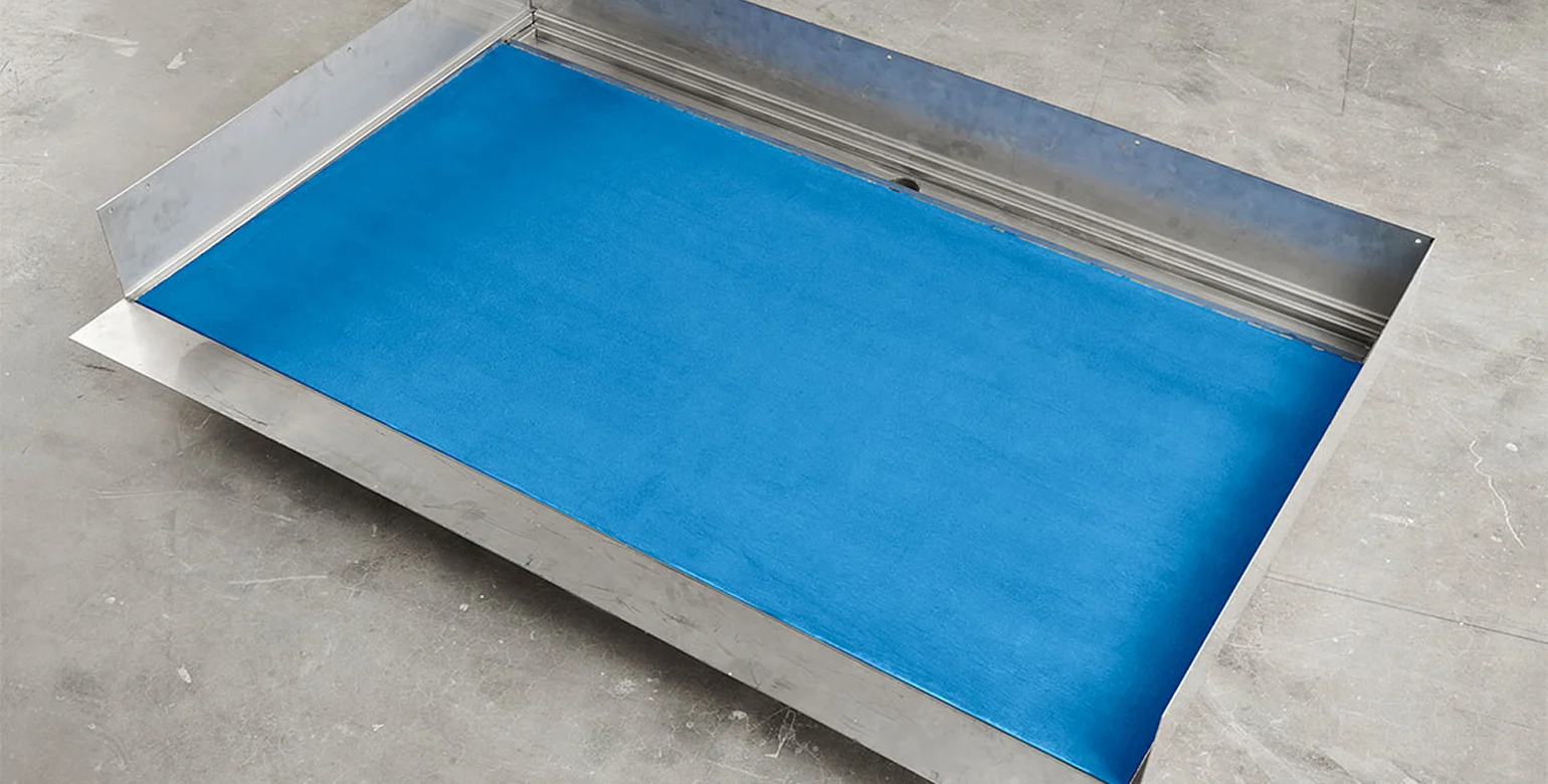 Infinity Drain — Inspiration — Stainless Still Shower Base Installation Process — Stainless Steel Shower Base
