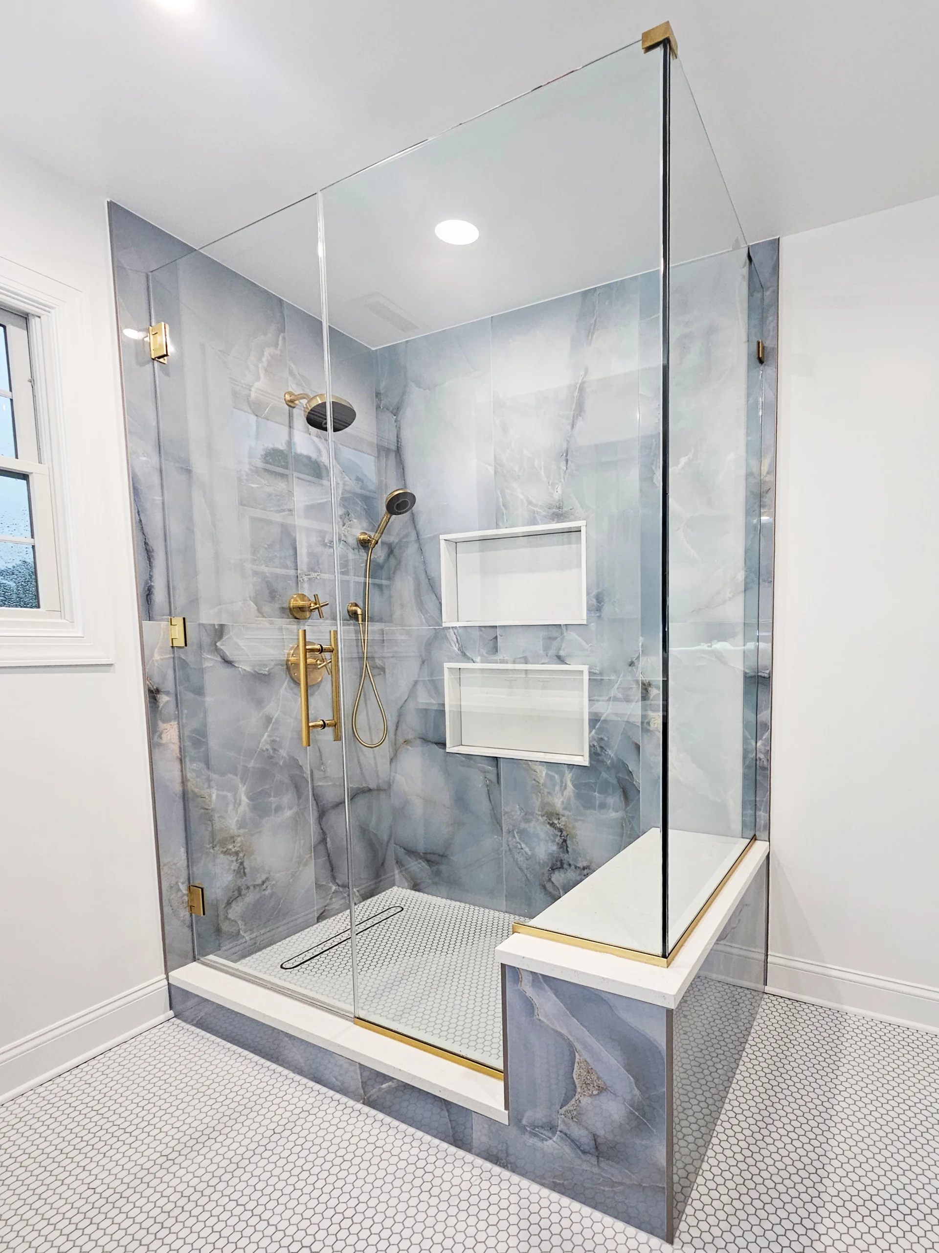 Infinity Drain — Inspiration Gallery — Indoor Drains — DR Install Exterior