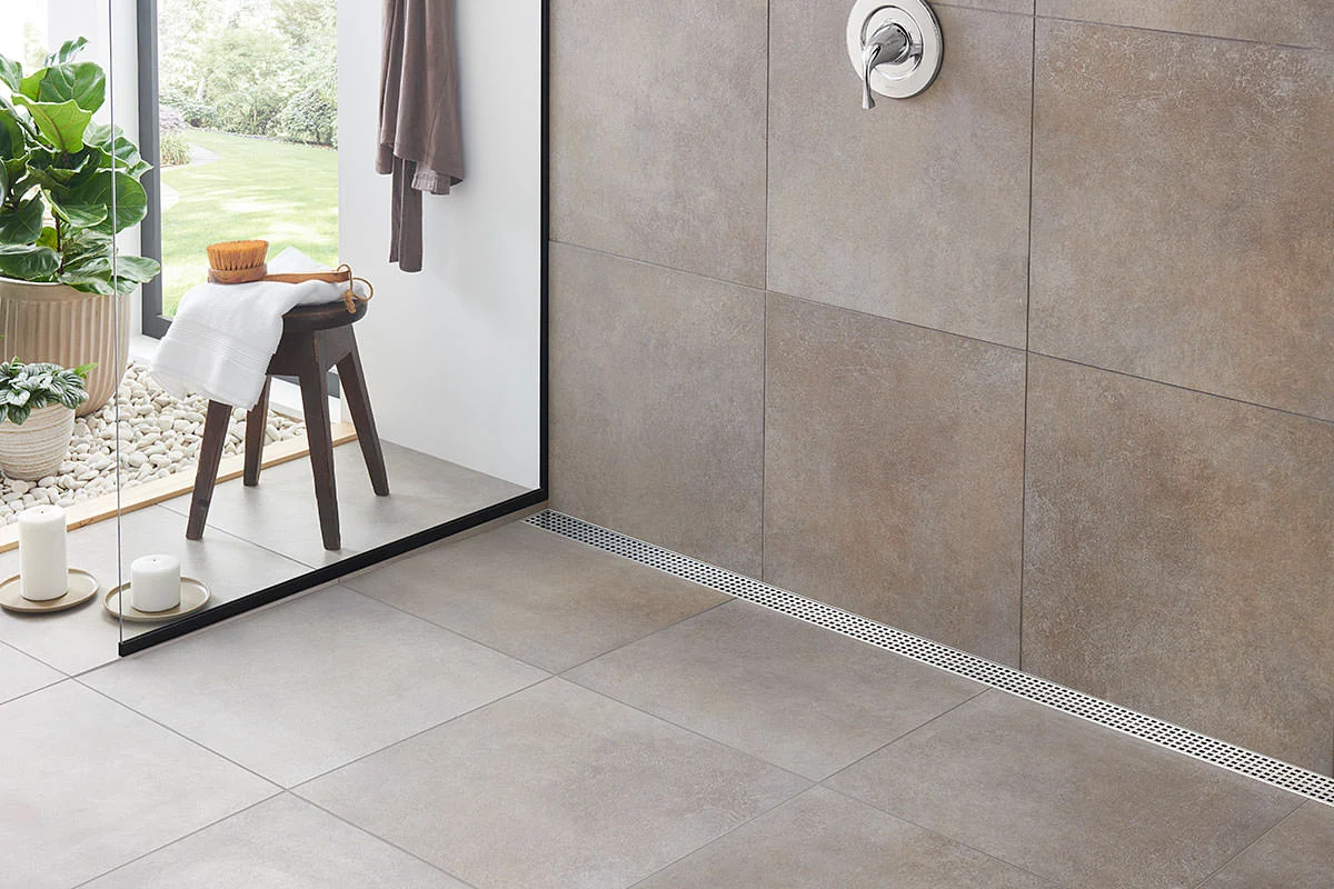 Infinity Drain — Inspiration — Custom Drains — Infinity-Drain-Universal-Linear-Drain-Polished-Stainless